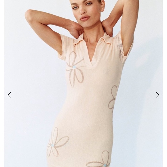 WITH JÉAN Pip Dress in ‘Chalk and Flowers’ Print - Picture 2 of 6